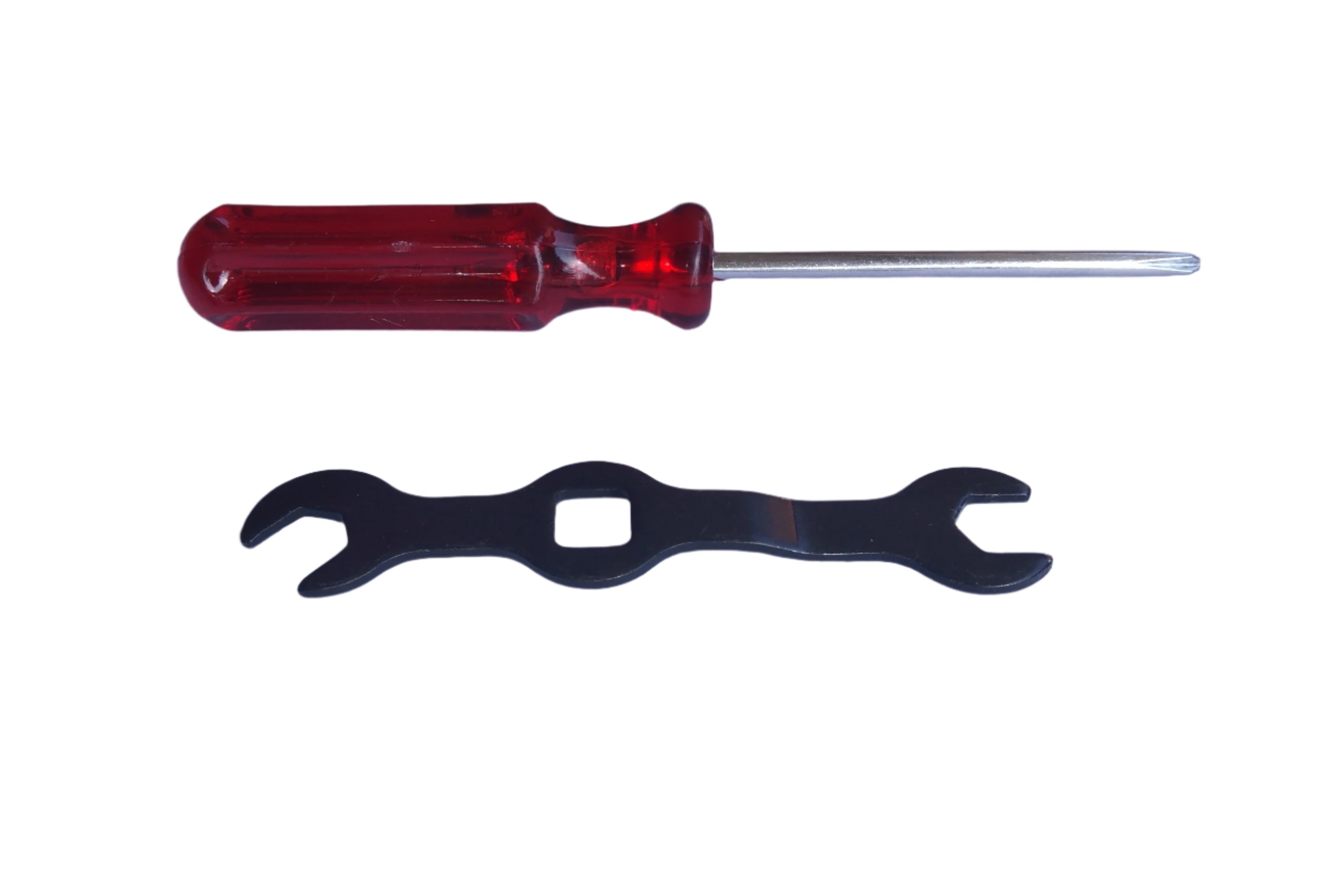 SCREW DRIVER & SPANNER SET