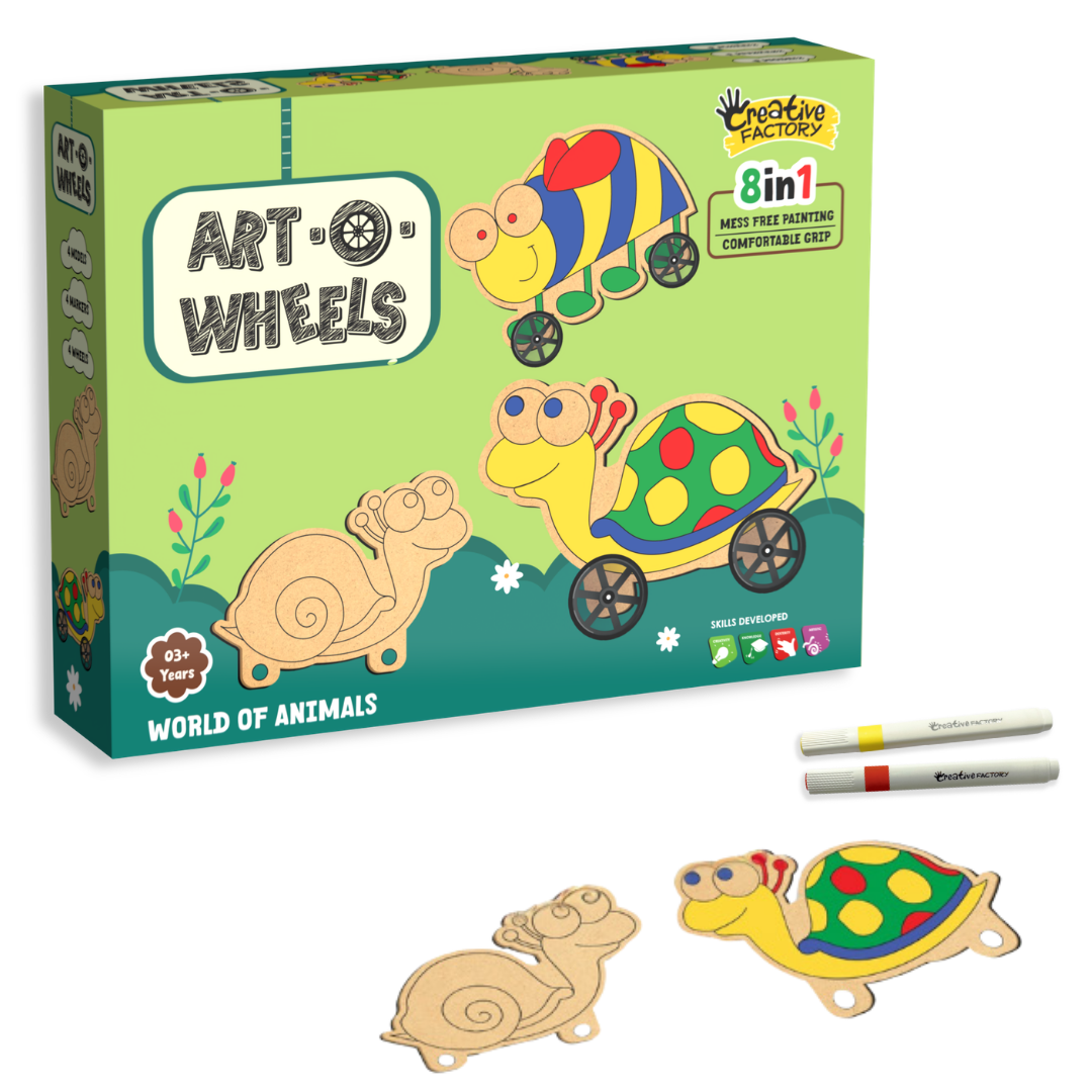 Art O Wheels DIY Art & Craft Activity Kit for 8+ Years