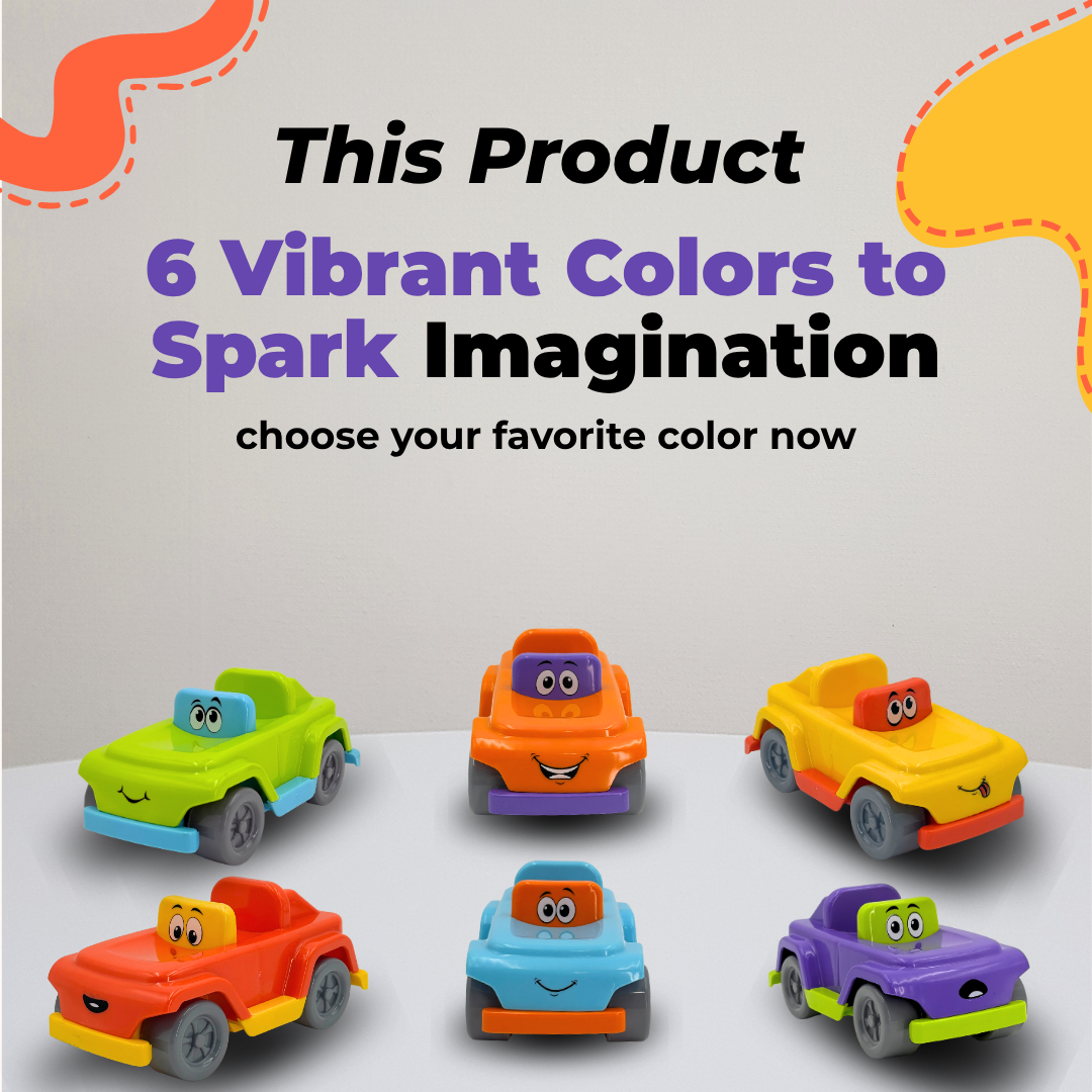 Unbreakables SUV durable push and roll Toy 1+ Year