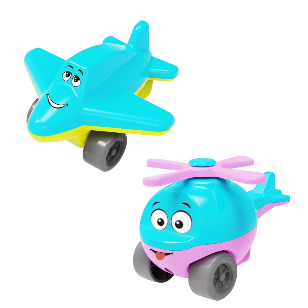 2 pcs Flying machine set - The unbreakables