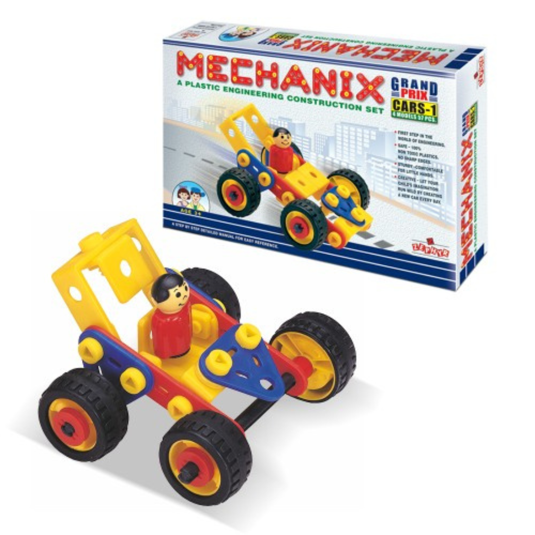 PLASTIC MECHANIX CARS-1