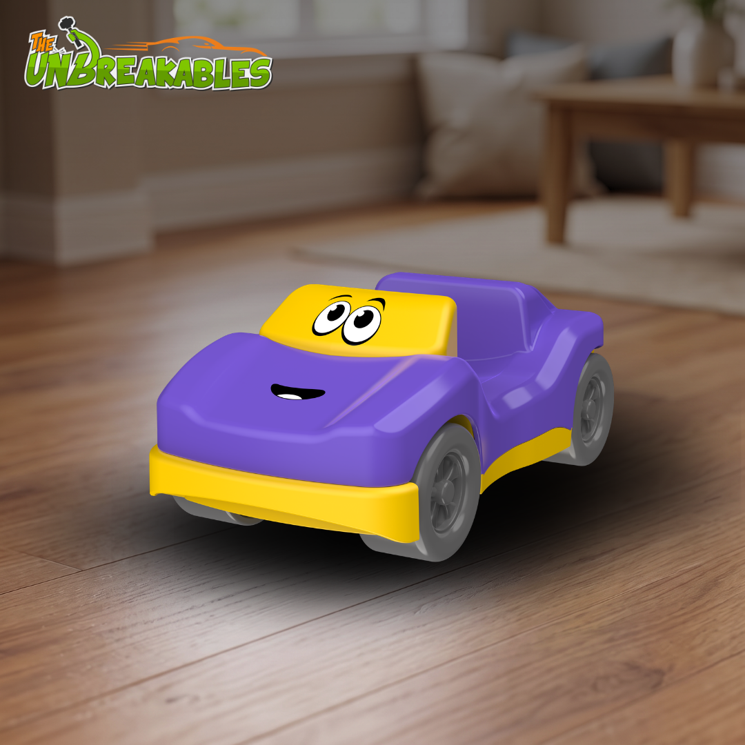 Unbreakables Buggy durable push and roll Toy 1+ Year