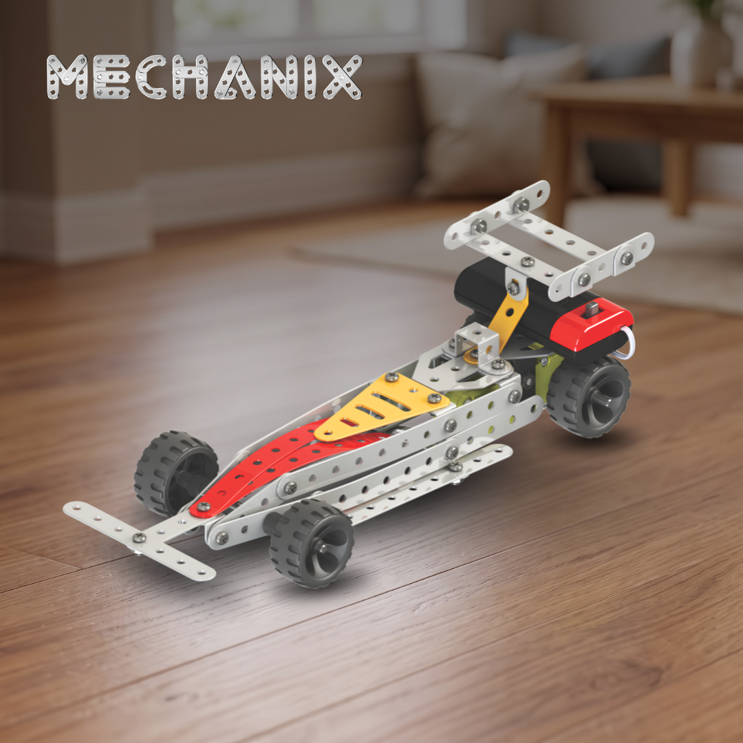 Mechanix Robotix 3 Motorised Edition 8-in-1 Construction Set for Ages 7+ Years