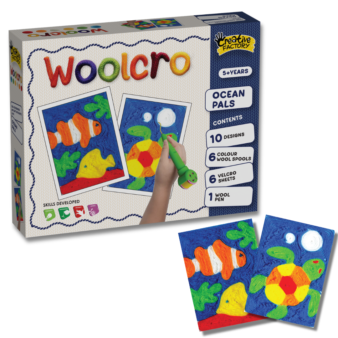 Woolcro Wool Painting Activity Kit for 8+ Years