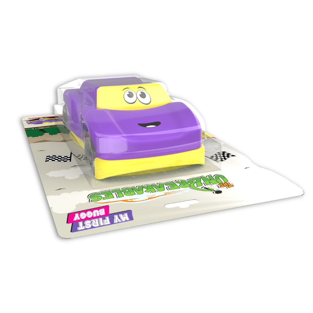 Unbreakables Buggy durable push and roll Toy 1+ Year