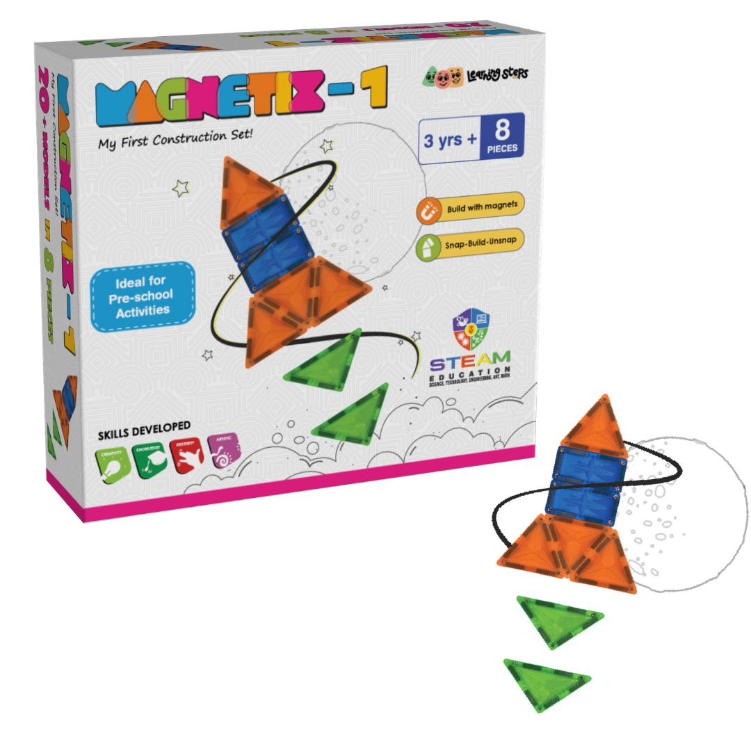 Magnetix Magnetic Construction Theme Set for Kids 8+ Years