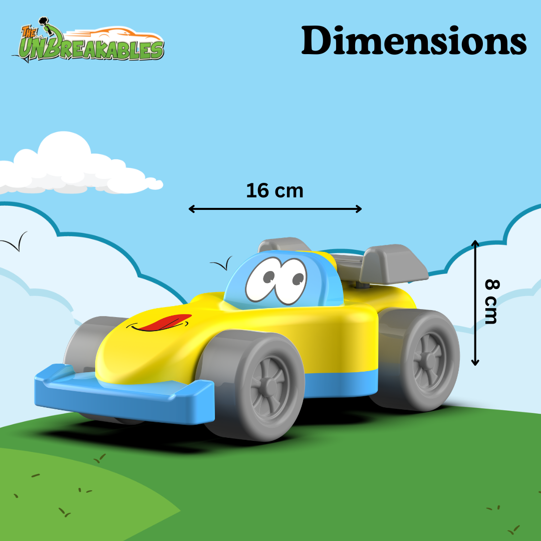 Unbreakables My First Launcher Car high speed action toy 1+ Year