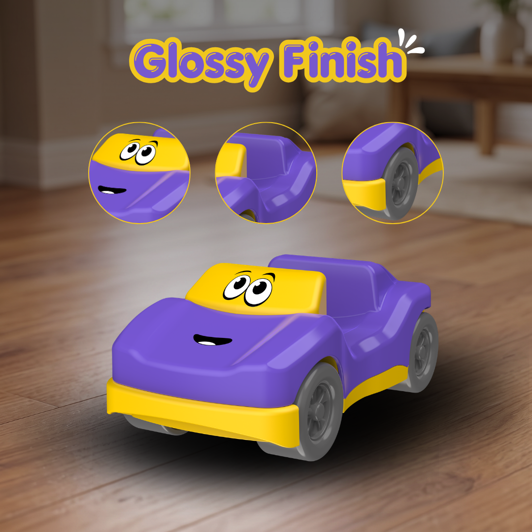 Unbreakables Buggy durable push and roll Toy 1+ Year