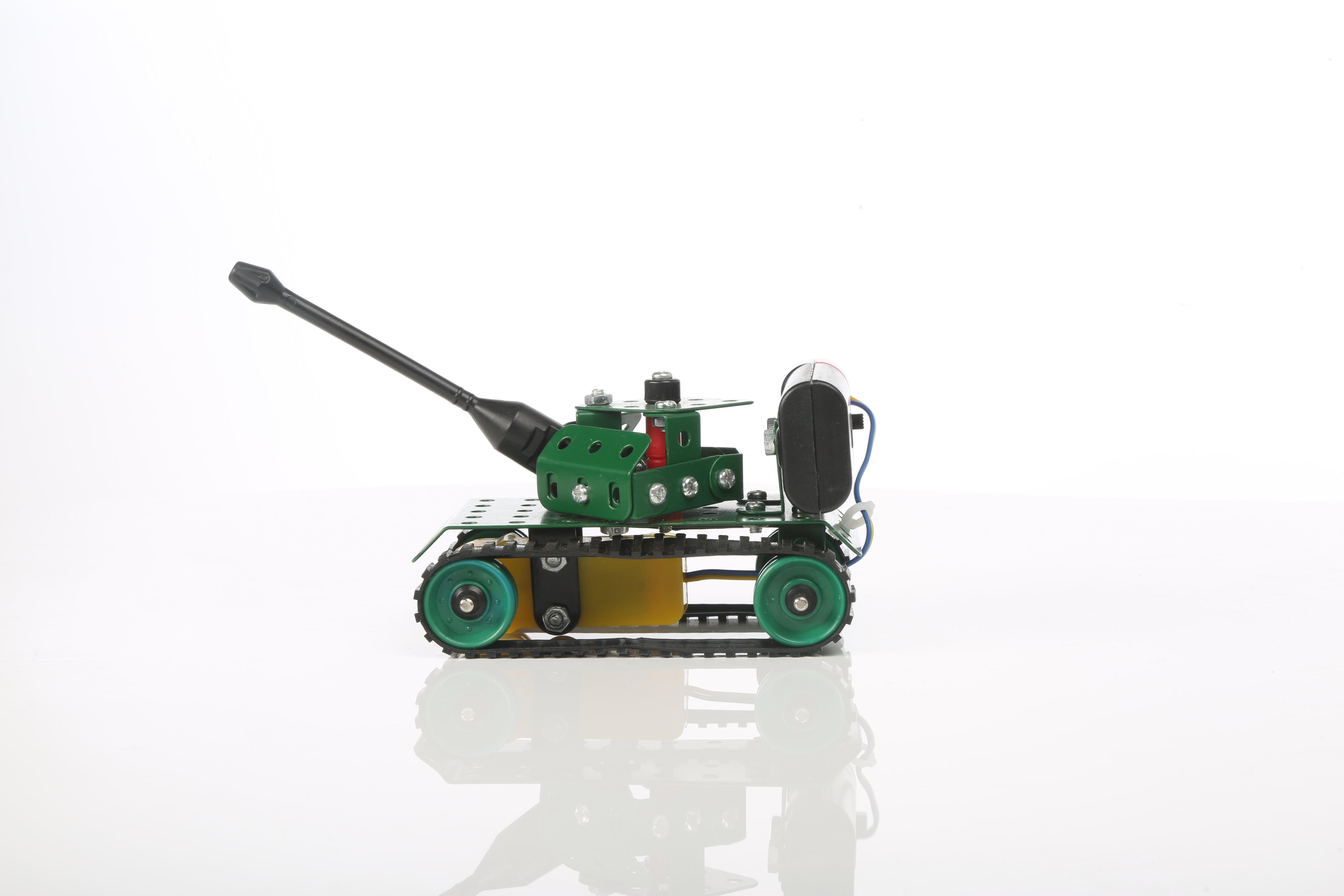 Mechanix Battle Station 2 Motorised 5-in-1 Battle Tank Construction Set for Kids Ages 8+ Years