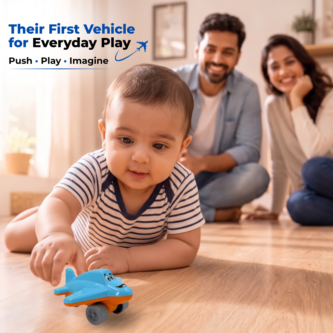 Unbreakables My First Aeroplane Durable Vehicle Toy 1Y+