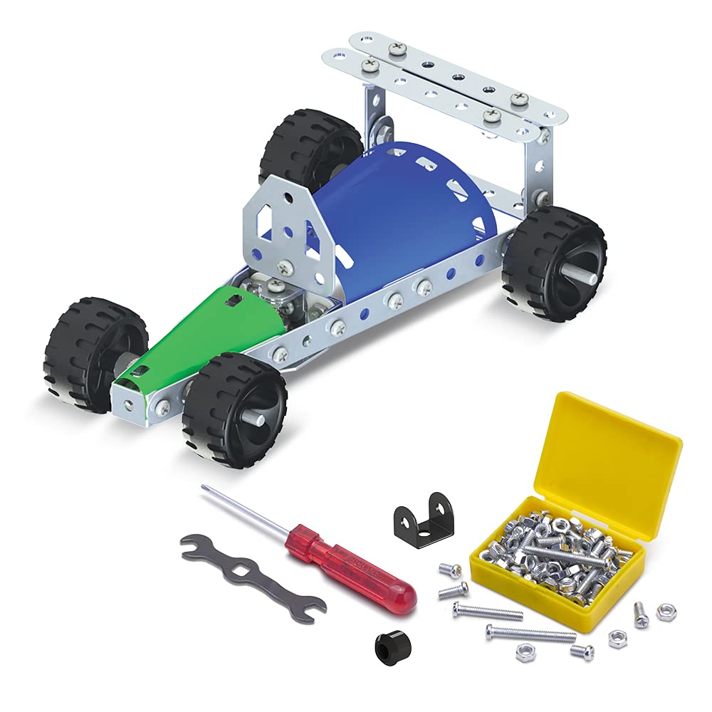 Mechanix 1 Original Edition 10-in-1 Metal Construction Set for Ages 7+ Years