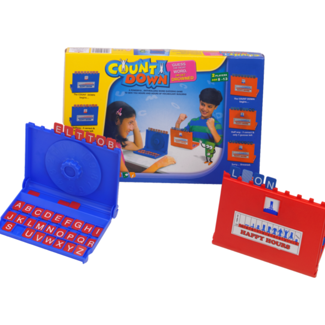 Count Down fun Spelling Board Game for Kids 6+ Years