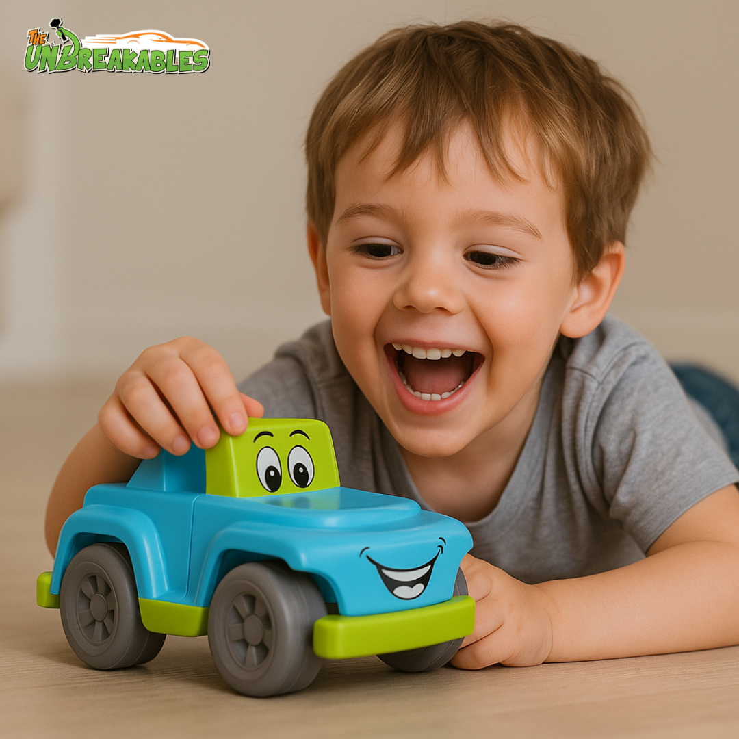 Unbreakables SUV durable push and roll Toy 1+ Year