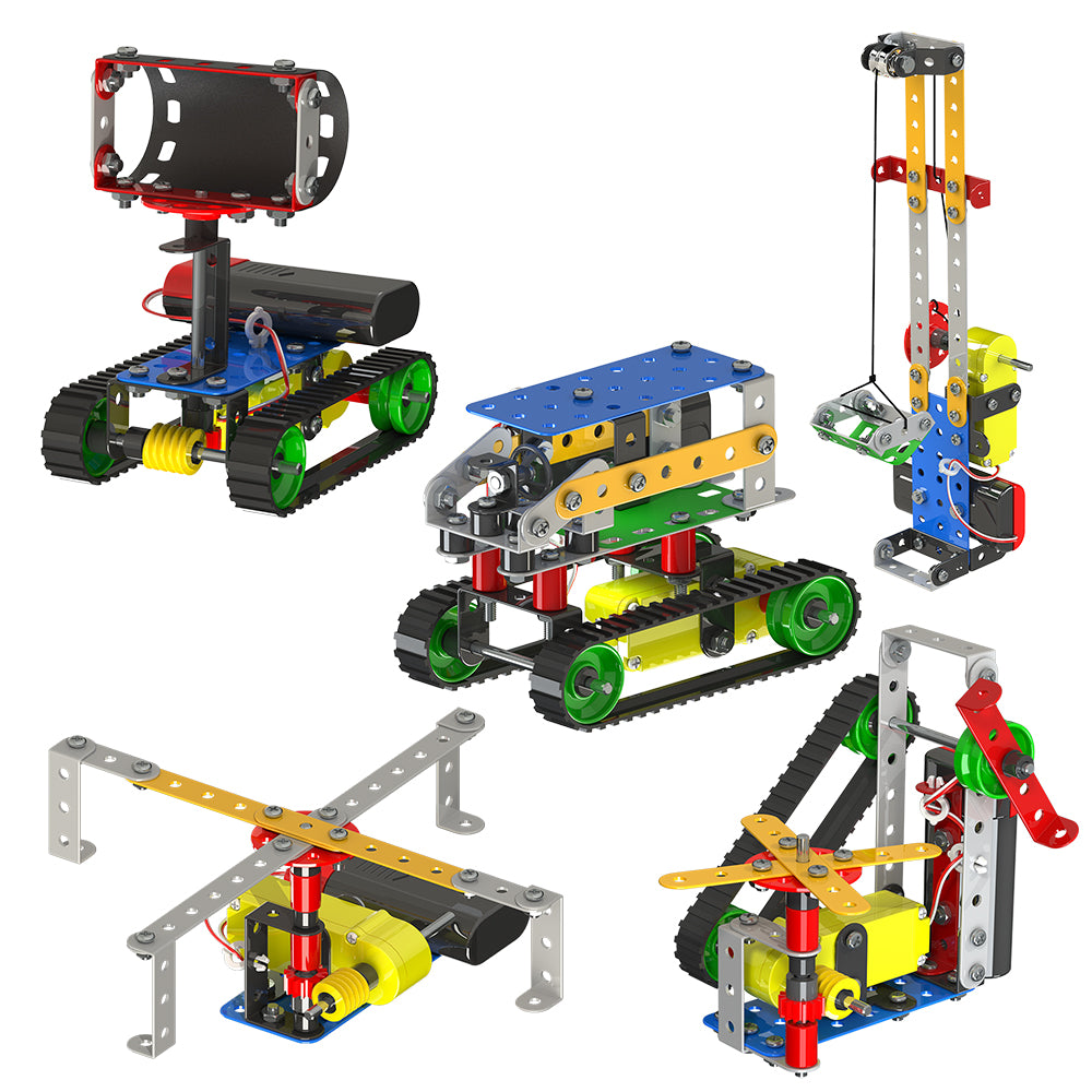 Mechanix Robotix 2 Motorised Edition 8-in-1 Construction Set for Ages 7+ Years
