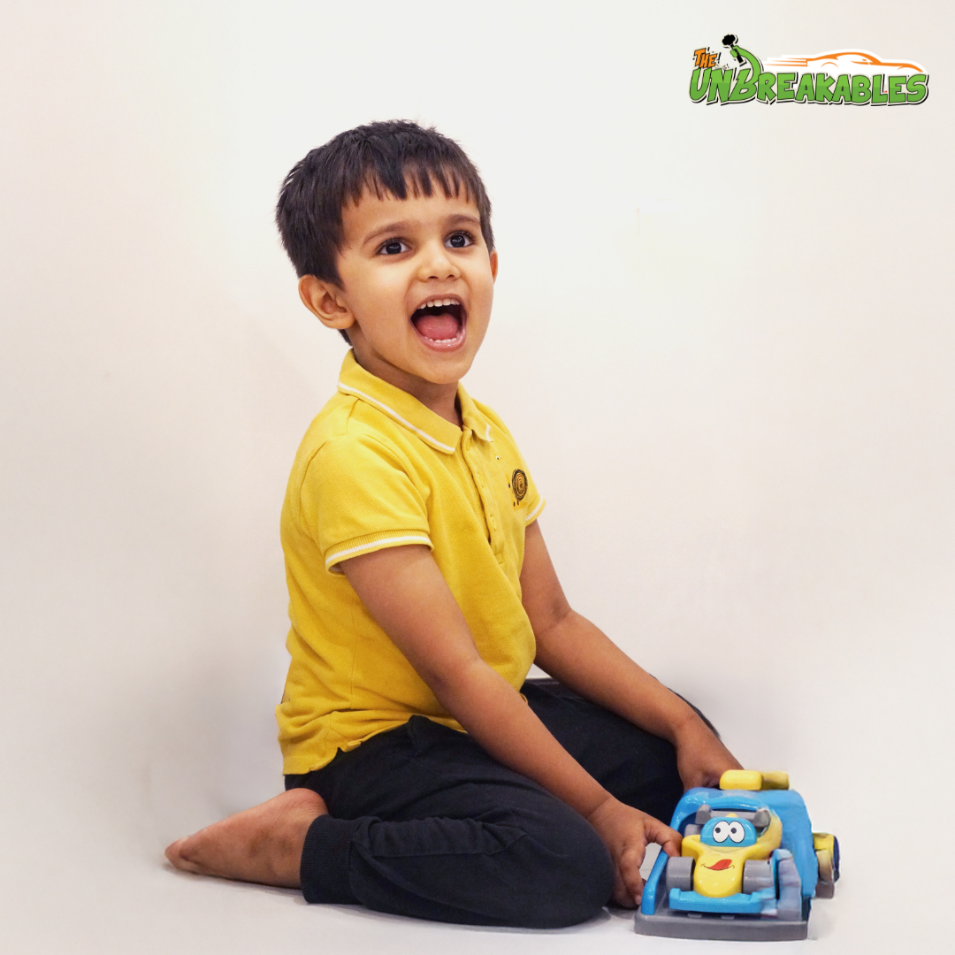 Unbreakables My First Launcher Car high speed action toy 1+ Year