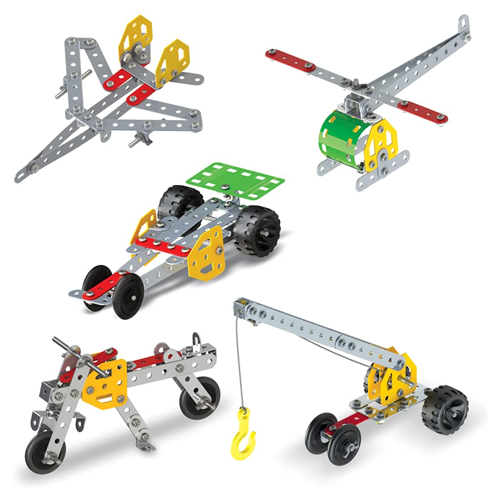 Mechanix 0 Original Edition 5-in-1 Metal Construction Set for Ages 7+ Years