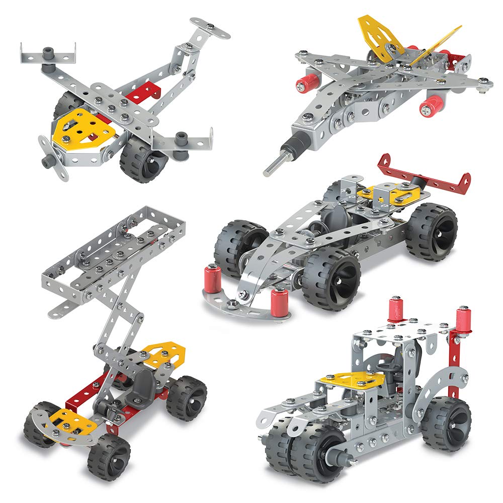 Mechanix 3 Original Edition 18-in-1 Metal Construction Set for Ages 7+ Years
