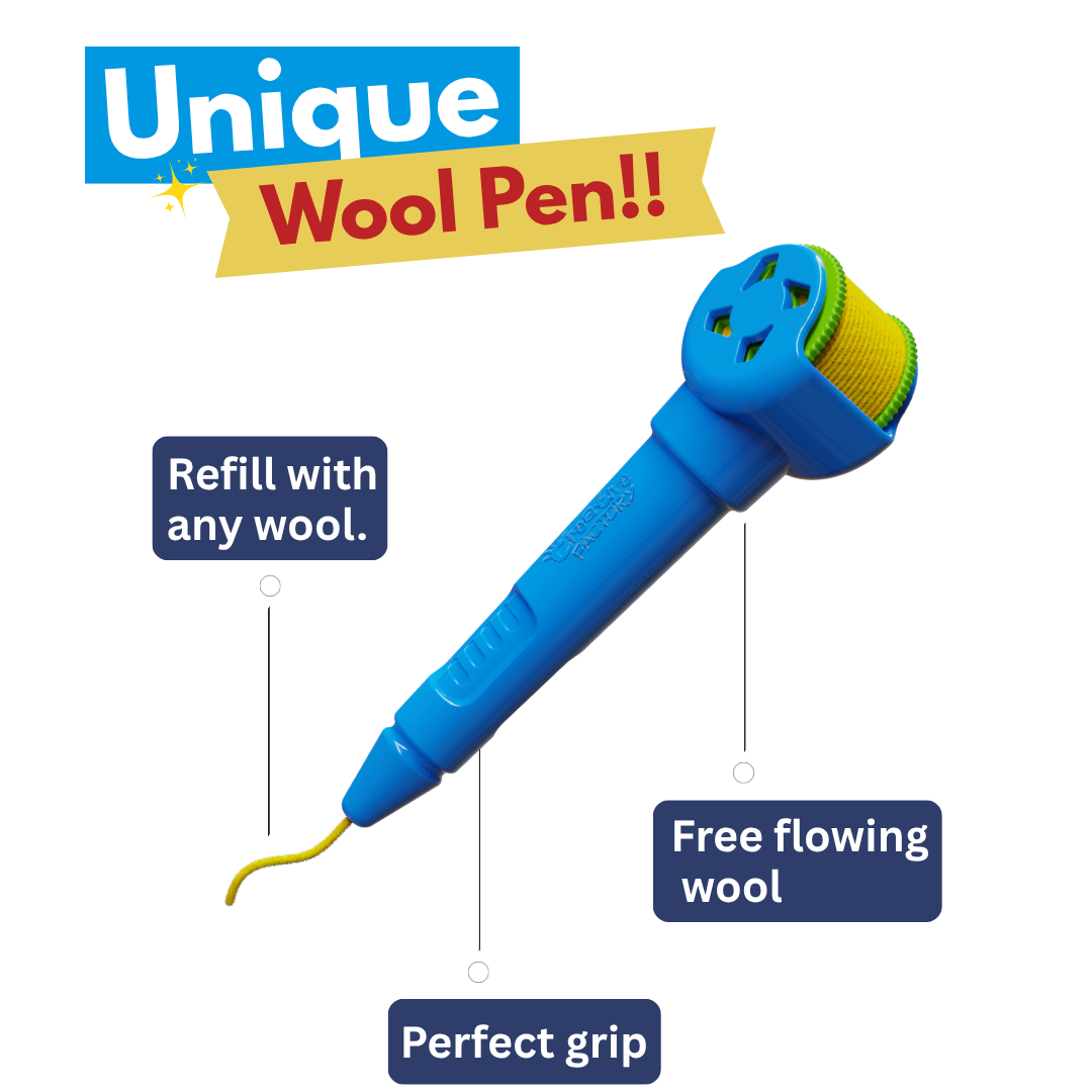 Woolcro Wool Painting Activity Kit for 8+ Years