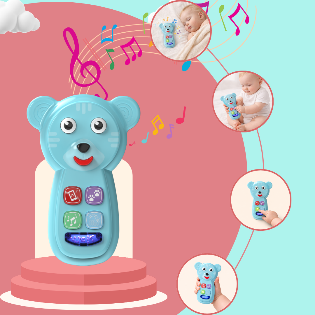 Smart Teddy Interactive Learning Toy for Toddlers 6+ Months