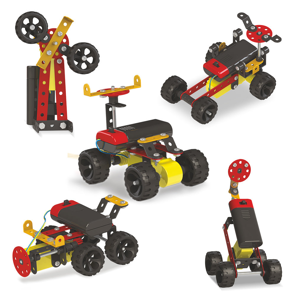 Mechanix Robotix 0 Motorised Edition 5-in-1 Construction Set for Ages 7+ Years