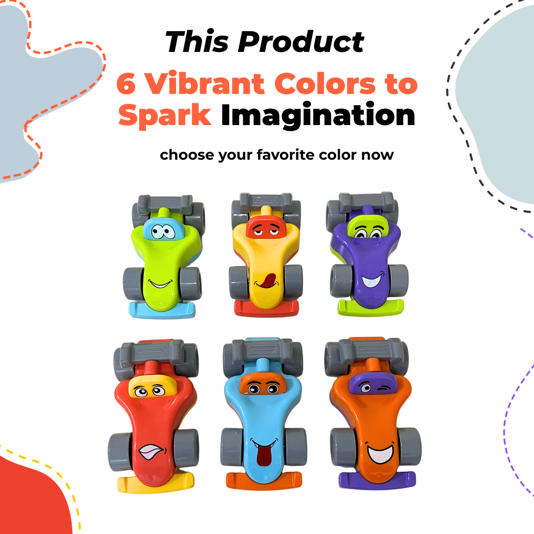Unbreakables Car durable push and roll Toy 1+ Year