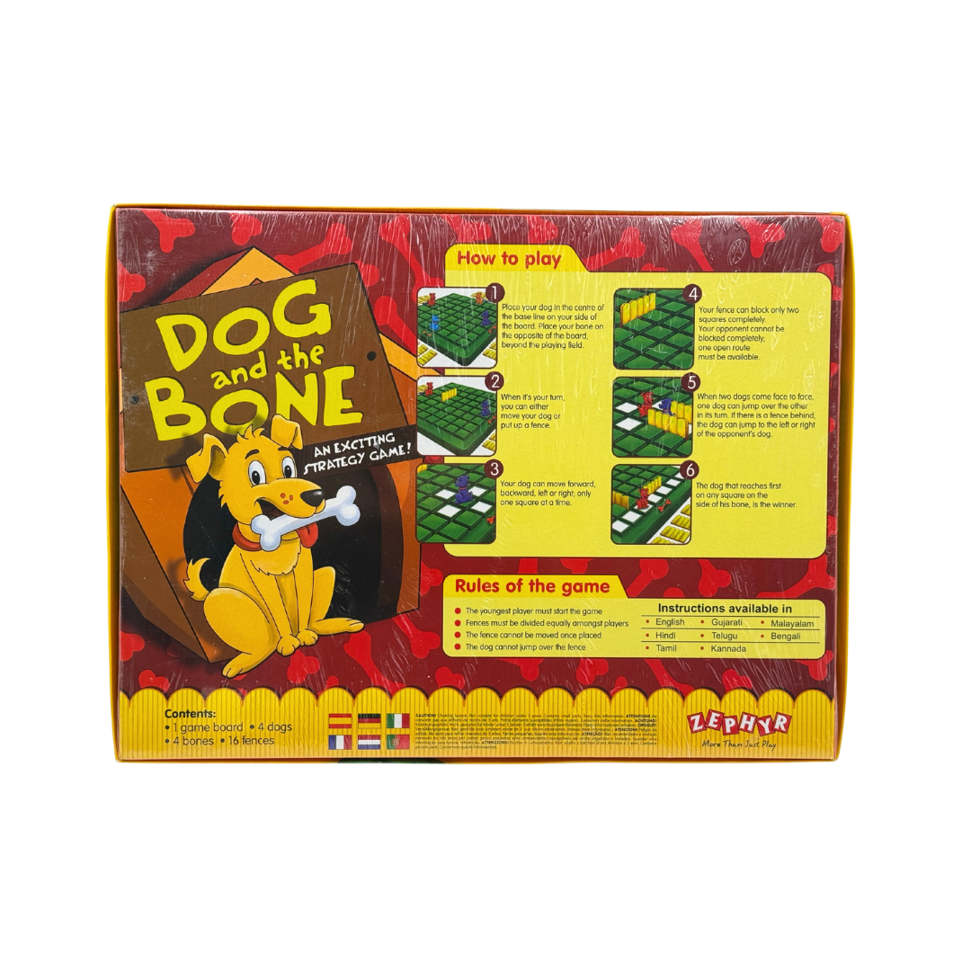Dog & The Bone Strategy Board Game for Ages 6+ Years