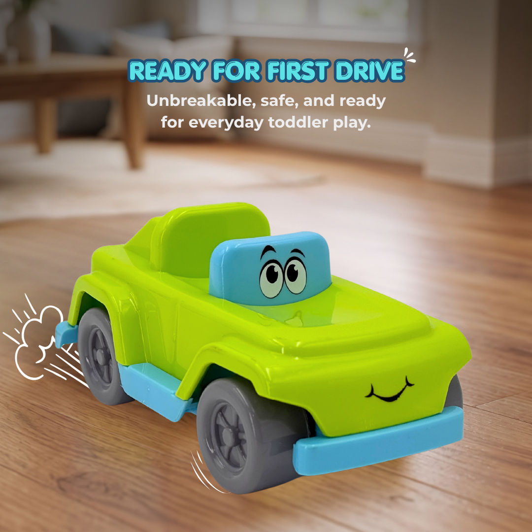 Unbreakables SUV durable push and roll Toy 1+ Year