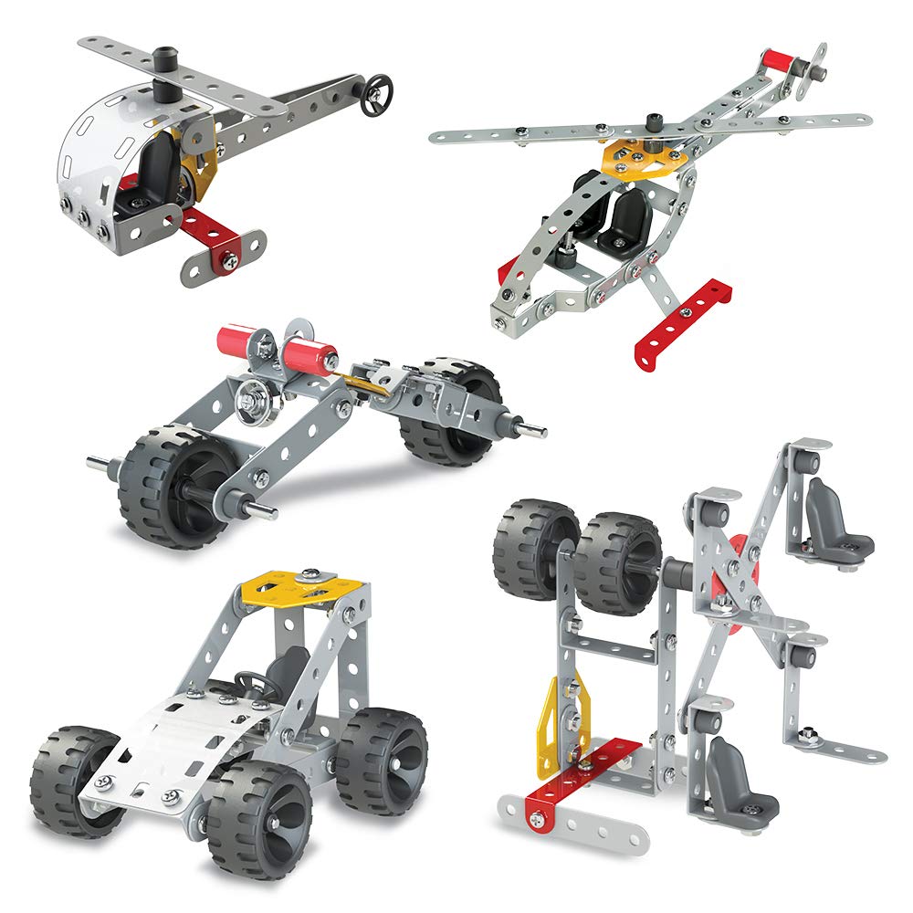 Mechanix 3 Original Edition 18-in-1 Metal Construction Set for Ages 7+ Years