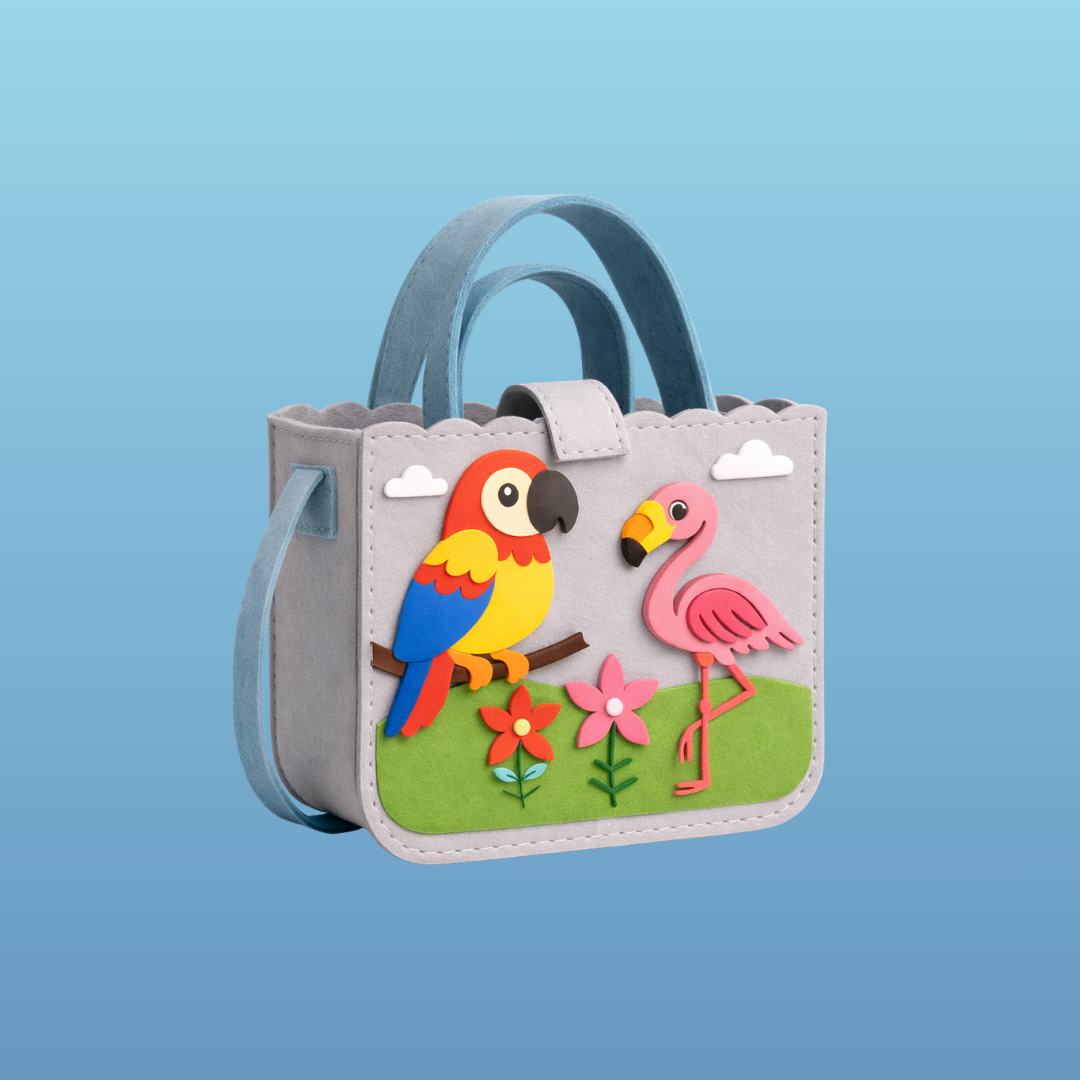 Stitch-In-Time Bird DIY Sewing Kit for Kids 6+ Years