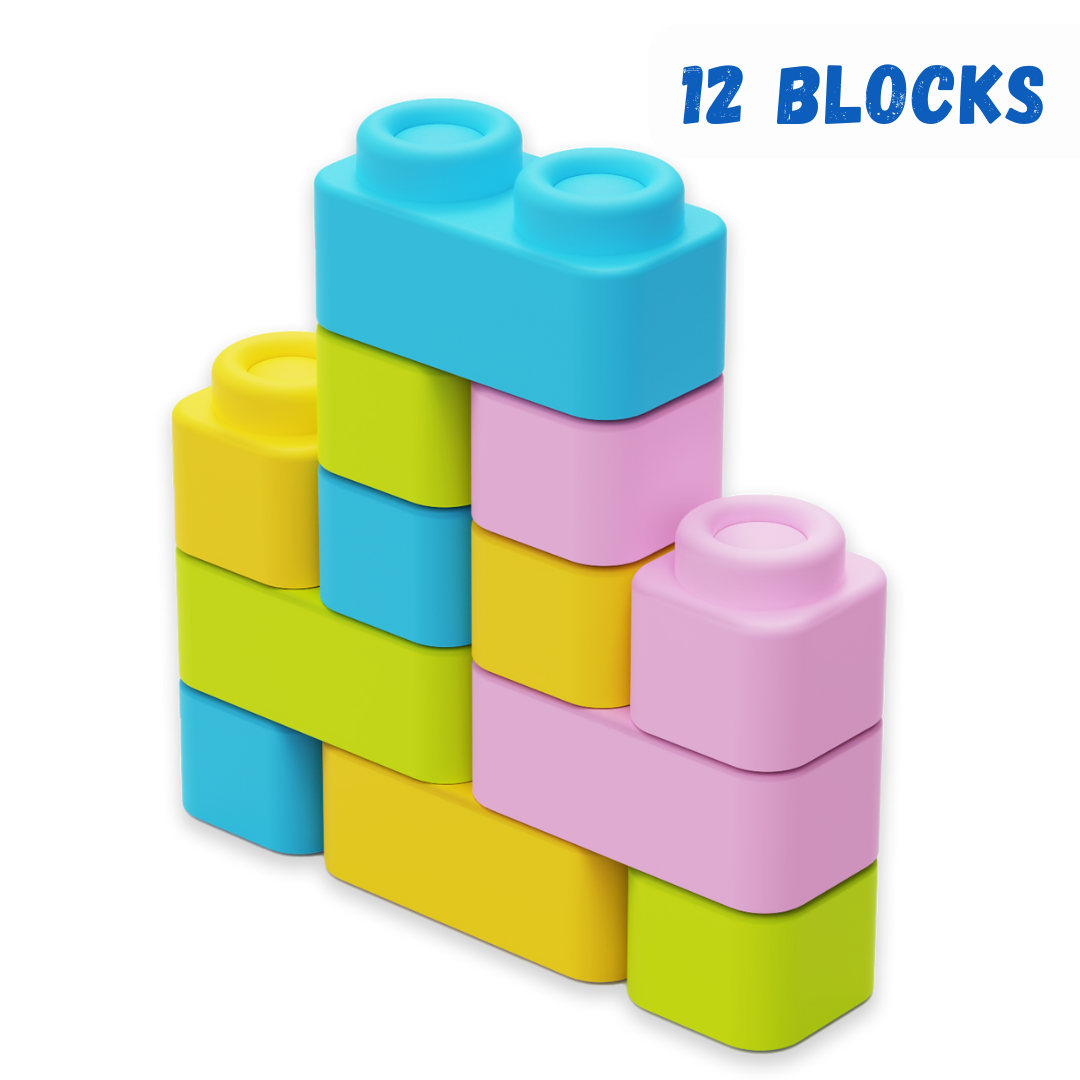 Infant Blocks set 1  - [ 12 Blocks ]