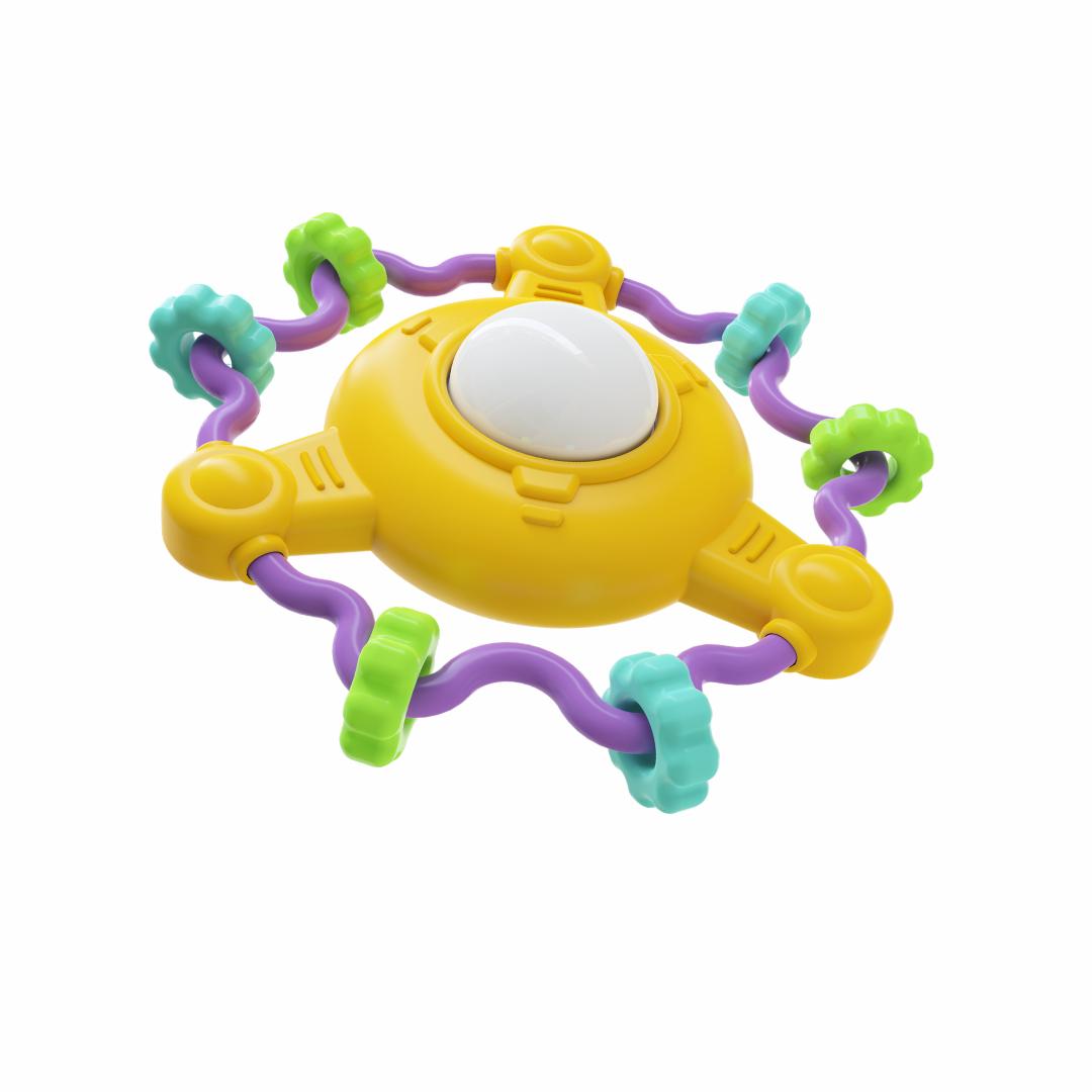 Musical Light & Sound compact Rattle for Infants 6+ Months
