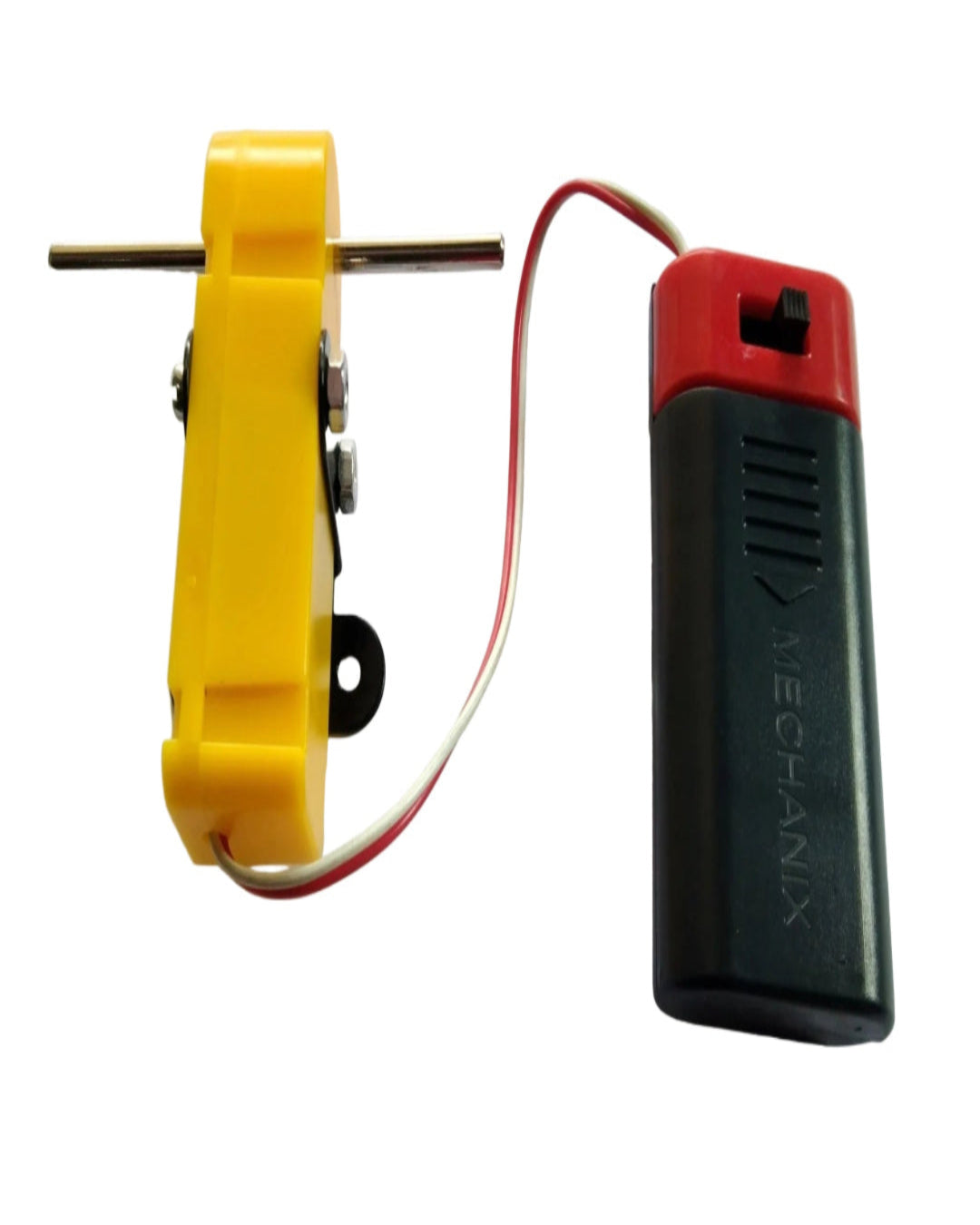 BATTERY BOX WITH DUAL SHAFT GEAR BOX