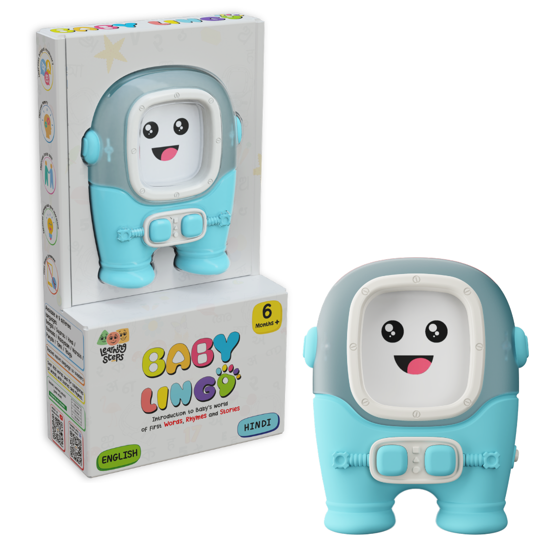 Baby Lingo Basic Interactive Multilingual Learning Toy  English-Hindi for Kids 3+ Years