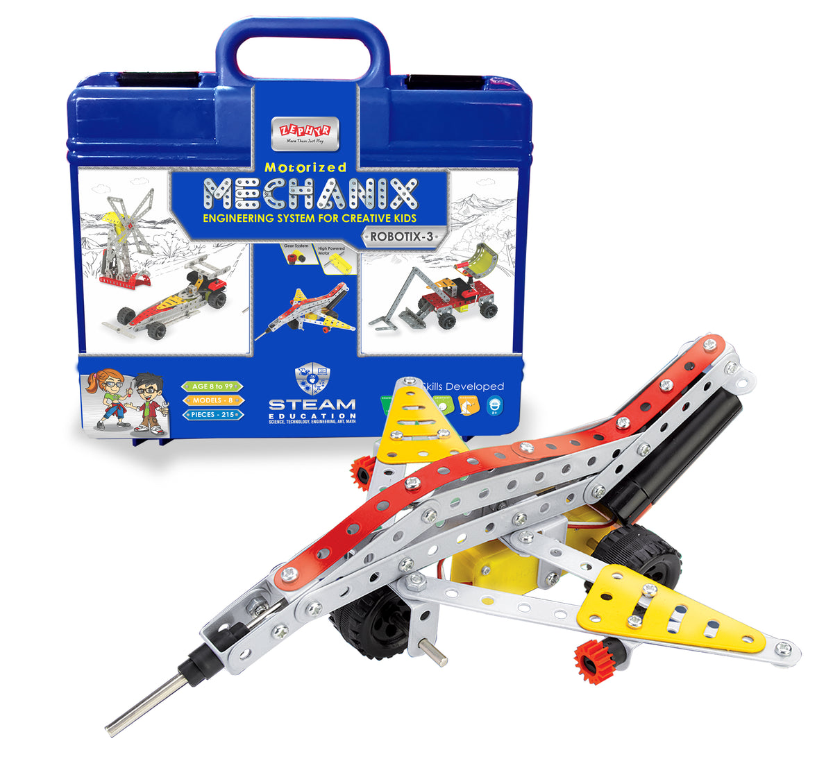 Mechanix Robotix 3 Smart Bag with Hero Model 