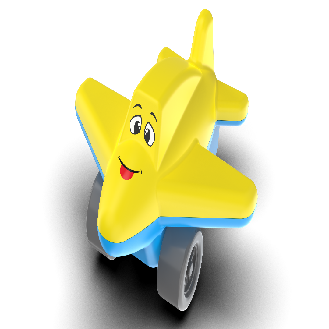 Unbreakables My First Aeroplane Durable Vehicle Toy 1Y+