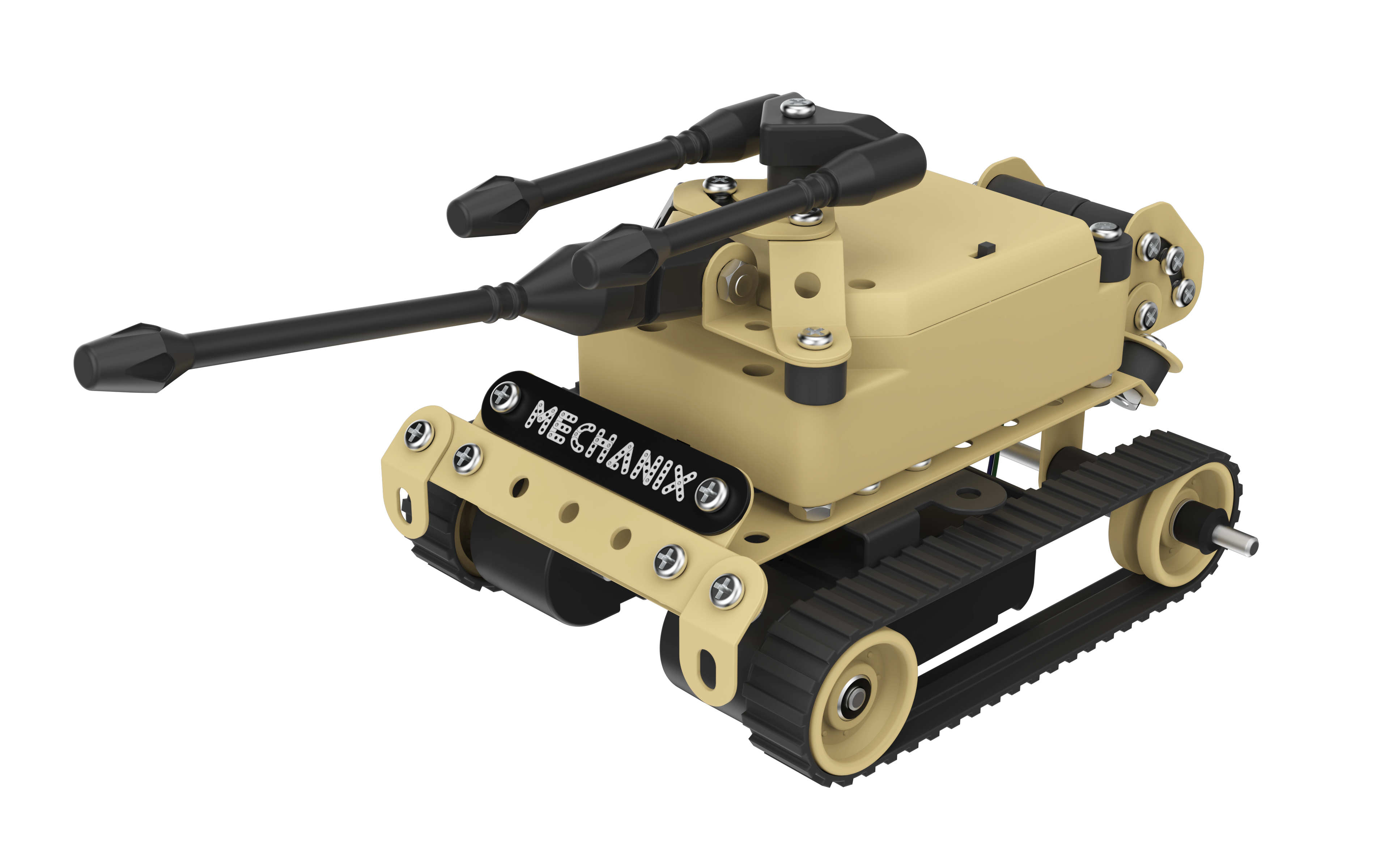 Mechanix RC Tank Dessert Build & Drive Construction Kit for Kids Ages 8+ Years