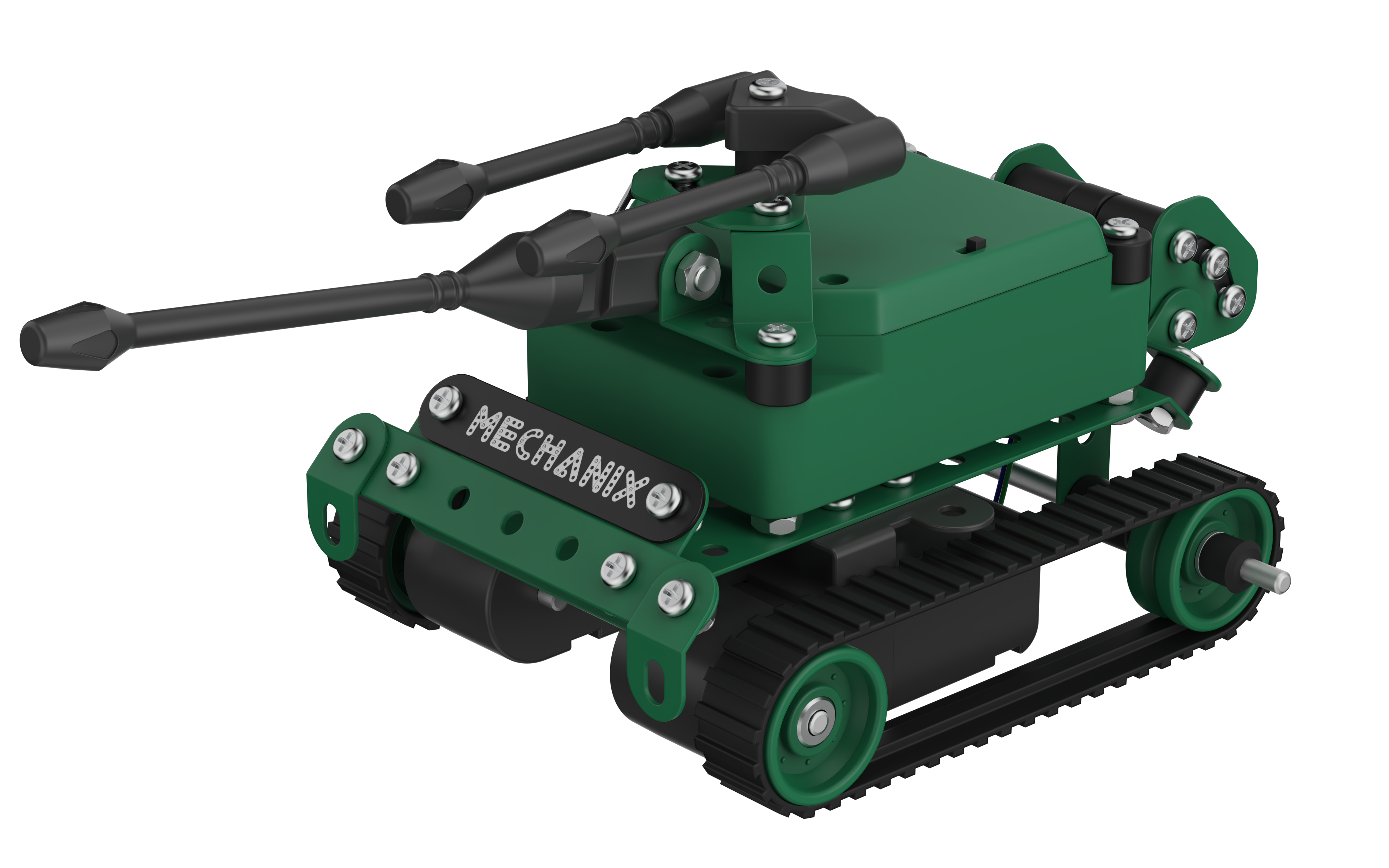Mechanix Remote Control Forest Tank Build & Drive Construction Kit for Kids Ages 8+ Years