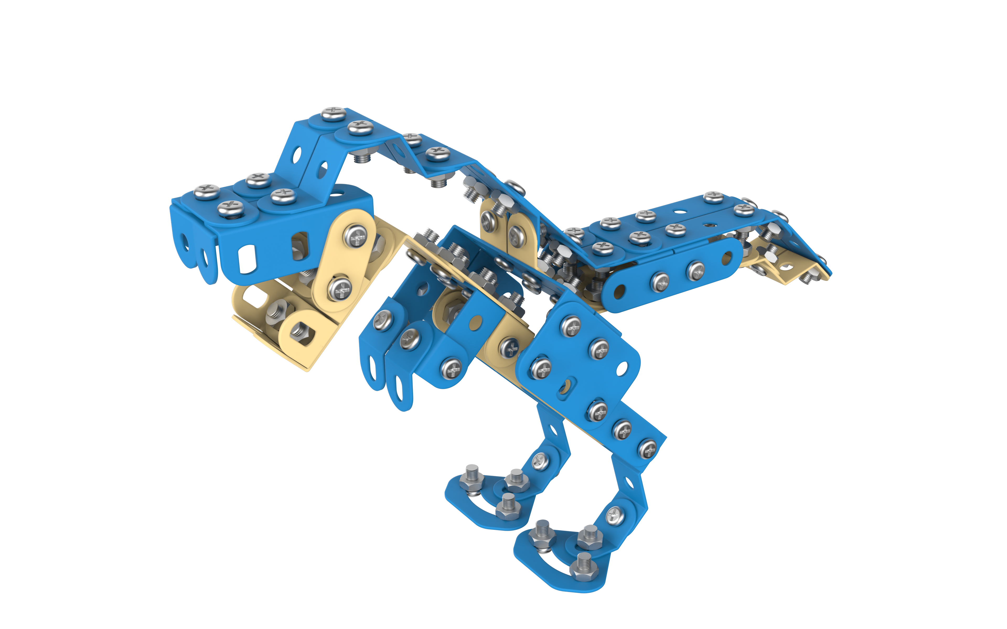 Mechanix Jurassic 4-in-1 Advanced Metal Construction Set for Ages 8+ Years