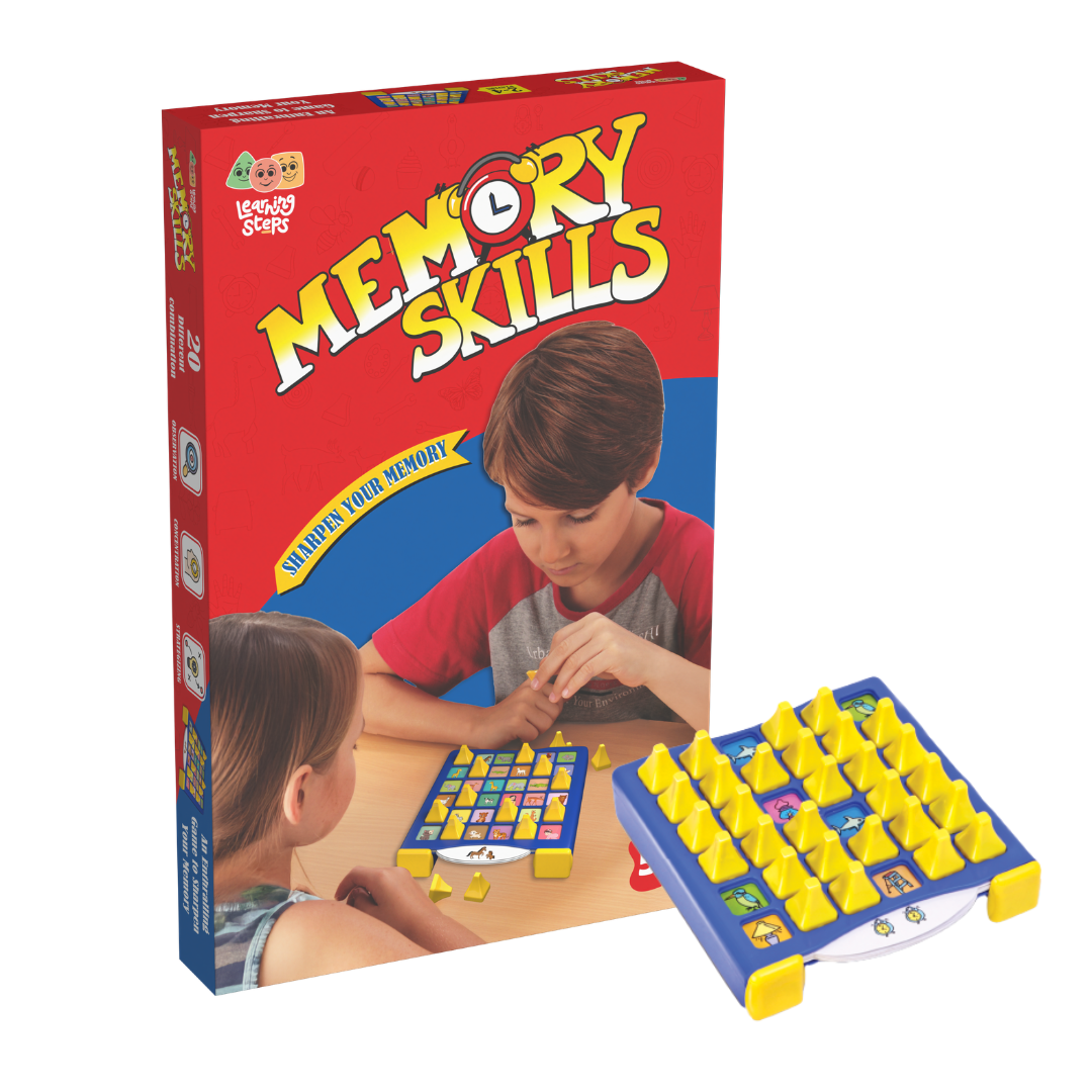 Memory Skills Premium Memory-Boosting Board Game for 5+ Years