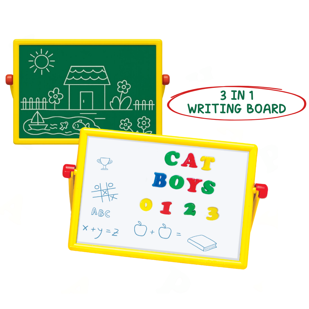 Alpha Numero Board Magnetic Learning & Writing Board for Kids for Kids 3+ Years
