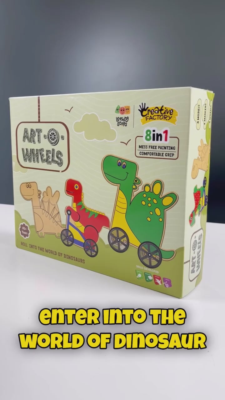 Art O Wheels DIY Art & Craft Activity Kit for 8+ Years