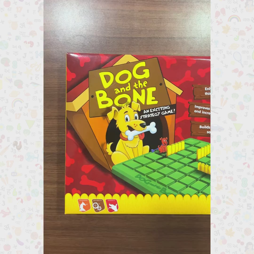 Dog & The Bone Strategy Board Game for Ages 6+ Years